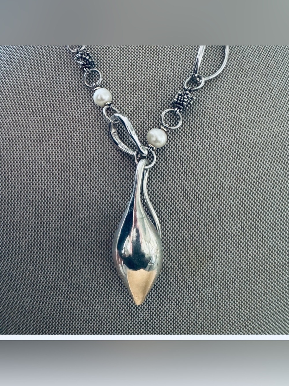 Michel Dawkins Teardrop Pendant